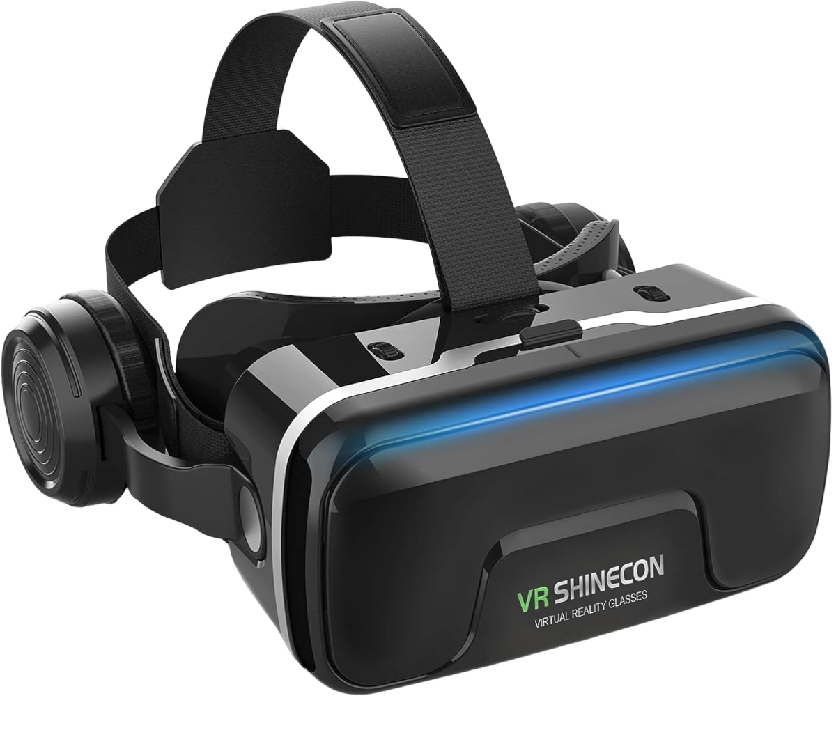 VR Headset, for Smartphones, VR Head Mount Display, Headphone