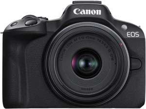 Canon EOS R50 Mirrorless Camera RF-S18-45mm F4.5-6.3 is STM Lens Kit